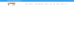 Desktop Screenshot of fashiondot.in